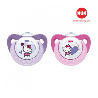 TI GIẢ NUK SLEEPTIME SILICONE 0-6M/6-18M ( HÌNH HELLO KITTY)-CÓ BÁN 1 CHIẾC