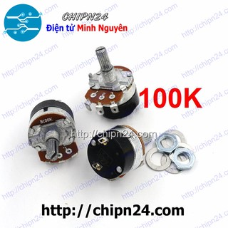 [1 CÁI] Volume WH138 100K 104 (Chiết áp công tắc, Biến trở máy nước nóng 100K)
