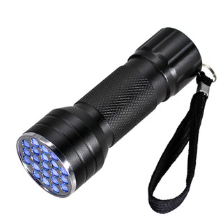 ĐÈN PIN LED TIA CỰC TÍM (UV) 21 LED