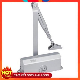 Tay Đẩy Hơi Cánh Cửa Nổi Yale VC7722-SB chính hãng Không Giữ Cửa góc mở 145-160 độ