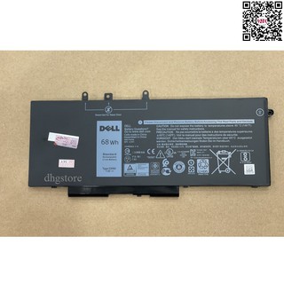 Pin laptop Dell Latitude 5480 5580 5490 5491 5580 5590 5591 Precision 15 3520 3530 68Wh