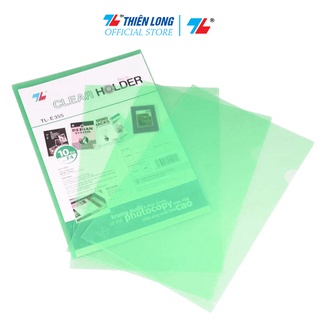Combo 10 Bìa lá nhiều màu Thiên Long F4 E355 (FS)