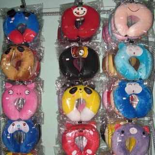 Gối choàng cổ đa năng nhiều mẫu mã có bông cotton và gòn cát