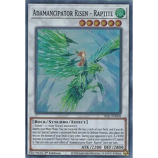 Thẻ bài Yugioh - TCG - Adamancipator Risen - Raptite / SESL-EN008'