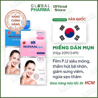 [CHÍNH HÃNG] Miếng dán giảm mụn Hàn Quốc Mayan - hiệu quả trong 48 giờ (Hộp 20M/24M)