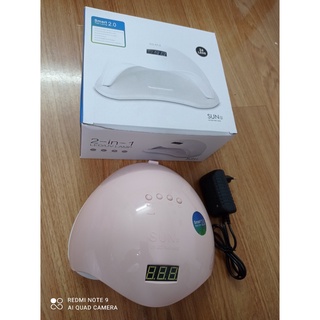 máy hơ sun5 48w. máy hơ sơn gel đầu tiên của dòng sun chất lượng bền bỉ. kiểu dáng đơn giản nhưng công suất máy hơ nhanh