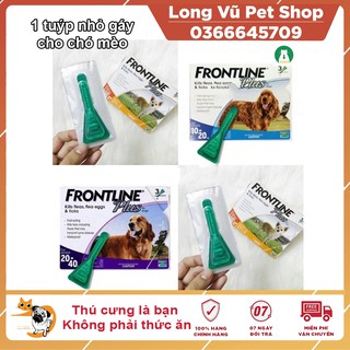 Tuýp nhỏ gáy ve rận cho chó Frontline plus (1 tuýp)