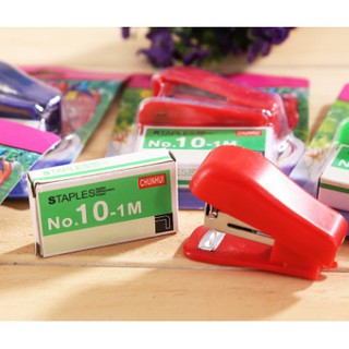 [ FREE SHIP ] dập ghim mini +1 hộp đạn ghim