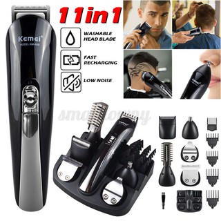 Tông Đơ Cắt Tóc Kiêm Máy Cạo Râu Kemei KM-600