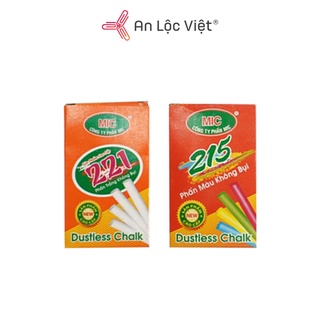 Phấn ghi bảng MIC 10 viên - Phấn viết không bụi