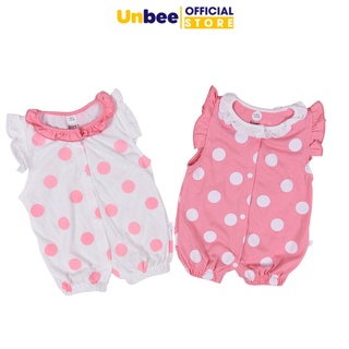 Body Hè Cho Bé Gái, Body Liền Thân Chấm Bi Mùa Hè Chất Vải Cotton, Thoáng Mát, Thấm Hút Mồ Hôi Tốt - Zunbaby - BS025