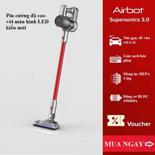 Máy Hút Bụi Cầm Tay Không Dây Airbot Supersonics 3.0 19KPa Gia Đình Pin Sạc Rời làm sạch Giường Đệm Nệm Xe Hơi