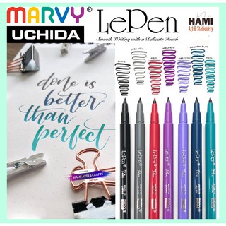 Bút ngòi cọ Marvy Lepen flex 4800 brush