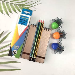 Bút chì 2B mẫu cơ bản Classmate - dùng học sinh/ văn phòng - Giá rẻ/chuẩn đẹp - vpp Diệp Lạc (sỉ/lẻ)