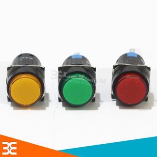 Nút Nhấn Đề 20mm-24VDC AL6- A Nhấn Giữ Có Đèn
