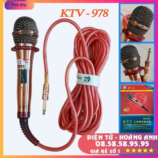 Micro Karaoke Có Dây KTV - SR-978 hàng cao cấp