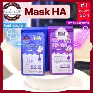 [combo 5 miếng ]Mặt Nạ cấp nước trắng da HA Maycreate