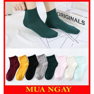 Tất Nhún Vintage Phong Cách Hàn Quốc TN69