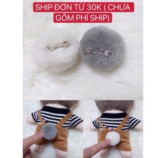 Đuôi bông cho doll (ship đơn từ 30k)