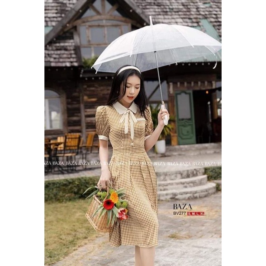 Đầm lụa satin BV277