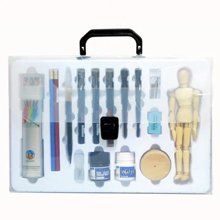 Set dụng cụ Comictools Kuelox 17 món có hộp đựng như vali mini