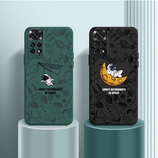 Ốp Điện Thoại Họa Tiết Phi Hành Gia Thời Trang Cho Xiaomi Redmi Note 11 10 Pro Max + 11S 10S 4G 5G