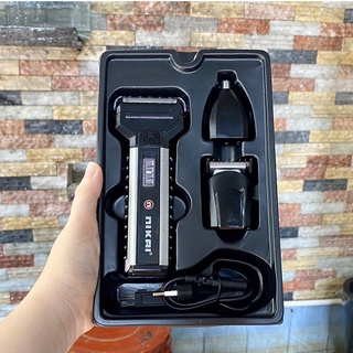 Tông đơ cắt tóc NIKAI NK-1087 ( 3IN1 ) cắt tóc, cạo râu, tỉa lông mũi