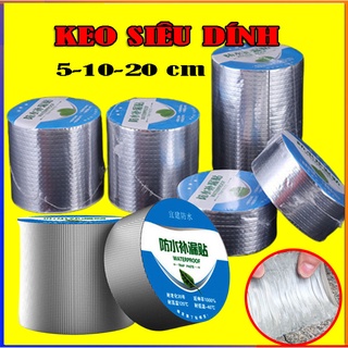 ( khổ rộng 5-10- 20 cm) băng keo siêu dính chống thấm Nhật Bản | Cuộn băng dán chống thấm nước