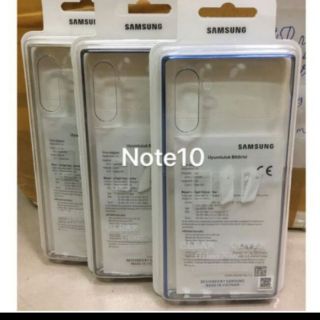 Ốp lưng Samsung Galaxy Note 10 Clear Cover trong suốt chính hãng