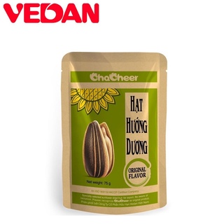 Hạt Hướng Dương Nguyên Vị Chacheer Vedan Túi 75gr