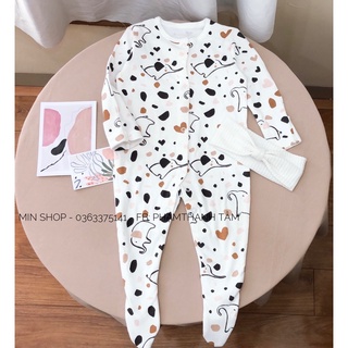 Body liền vớ cotton cho bé - GEO6
