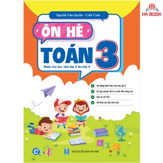 Sách - Ôn Hè Toán Lớp 3 - Dành cho học sinh lớp 3 lên 4 (1 cuốn)
