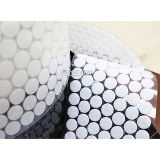 Băng Dính Gai Velcro Tròn, Khóa Nhám Có Sẵn Keo Dán Các Loại