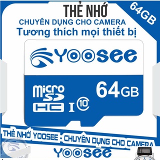 Thẻ nhớ YooSee 64GB tốc độ cao C10