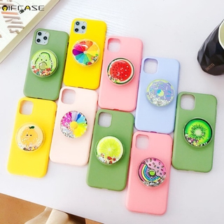 Ốp điện thoại TPU quicksand liquid họa tiết trái cây cho SAMSUNG GALAXY S10 LITE S10E S9 9 S8 S8 PLUS