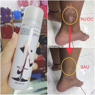 Chai xịt che khuyết điểm body Vacosi Hàn Quốc chính hãng (Air Stocking) 100ml