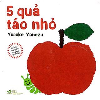 [Mã LIFEMALL995 giảm 10% đơn 99K] Sách - Lật Tương Tác Song Ngữ 0-3 Tuổi - 5 Quả Táo Nhỏ