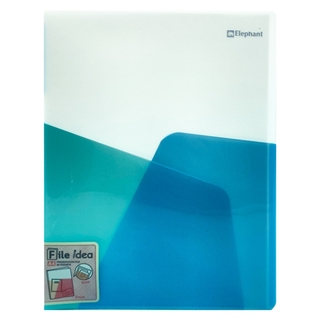 Bìa Tài Liệu IDEA Elephant P01 - Xanh Dương
