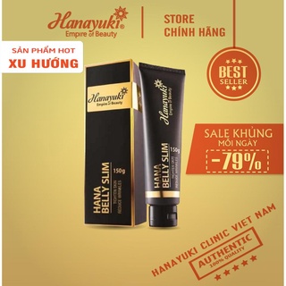 Kem tan mỡ cấp tốc Hanayuki Hana Belly Slim  Chính hãng 100%