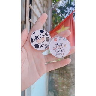 Popsocket bò sữa cute