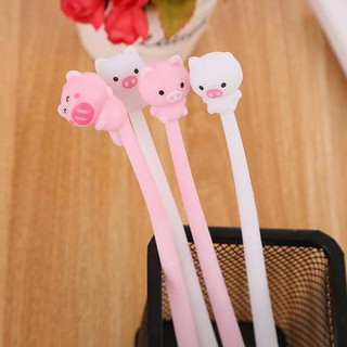 Bút cây hoa heo D204 hoạt hình dễ thương kute viết gel