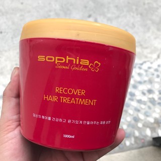 Hấp dầu dưỡng tóc Sophia Seoul Golden 1000ml