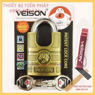 Ổ Khóa Cửa Chống Cắt VESION 60mm Chìa Đặc Biệt Cao Cấp Chống Trộm Tặng Kèm Khui Bia (Chính Hãng)