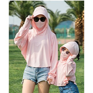 Áo choàng chống nắng cho bé gái, áo cánh dơi cho bé chất liệu cotton lạnh siêu mát