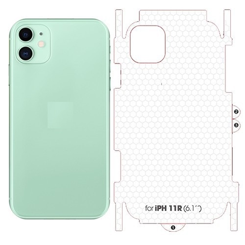 Miếng Dán PPF Mặt Sau Cho iPhone 11, Dán Lưng iPhone