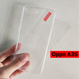 Bộ ốp lưng kính cường lực Oppo A3S Oppo A5