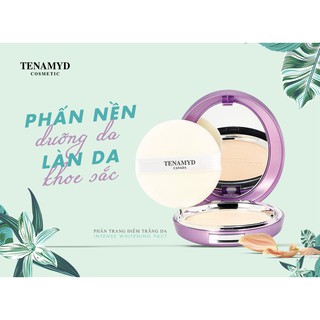 Phấn trang điểm trắng da Collagen - Tenamyd - INTENSE WHITENING PACT