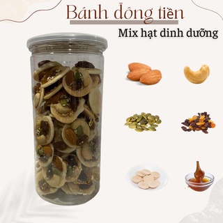 400g Bánh đồng tiền mix hạt dinh dưỡng