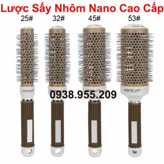 Lược Sấy Nhôm Nano Cao Cấp Chuyên Sấy Phồng Tóc Chuẩn Salon