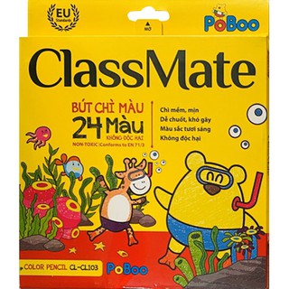 Chì Màu Classmate 24 Màu - CL103